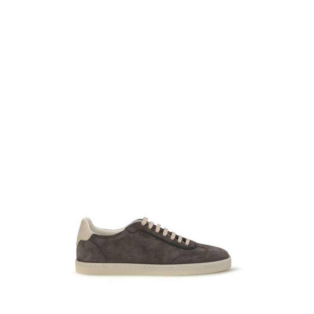 Brunello Cucinelli Men Suede Sneakers